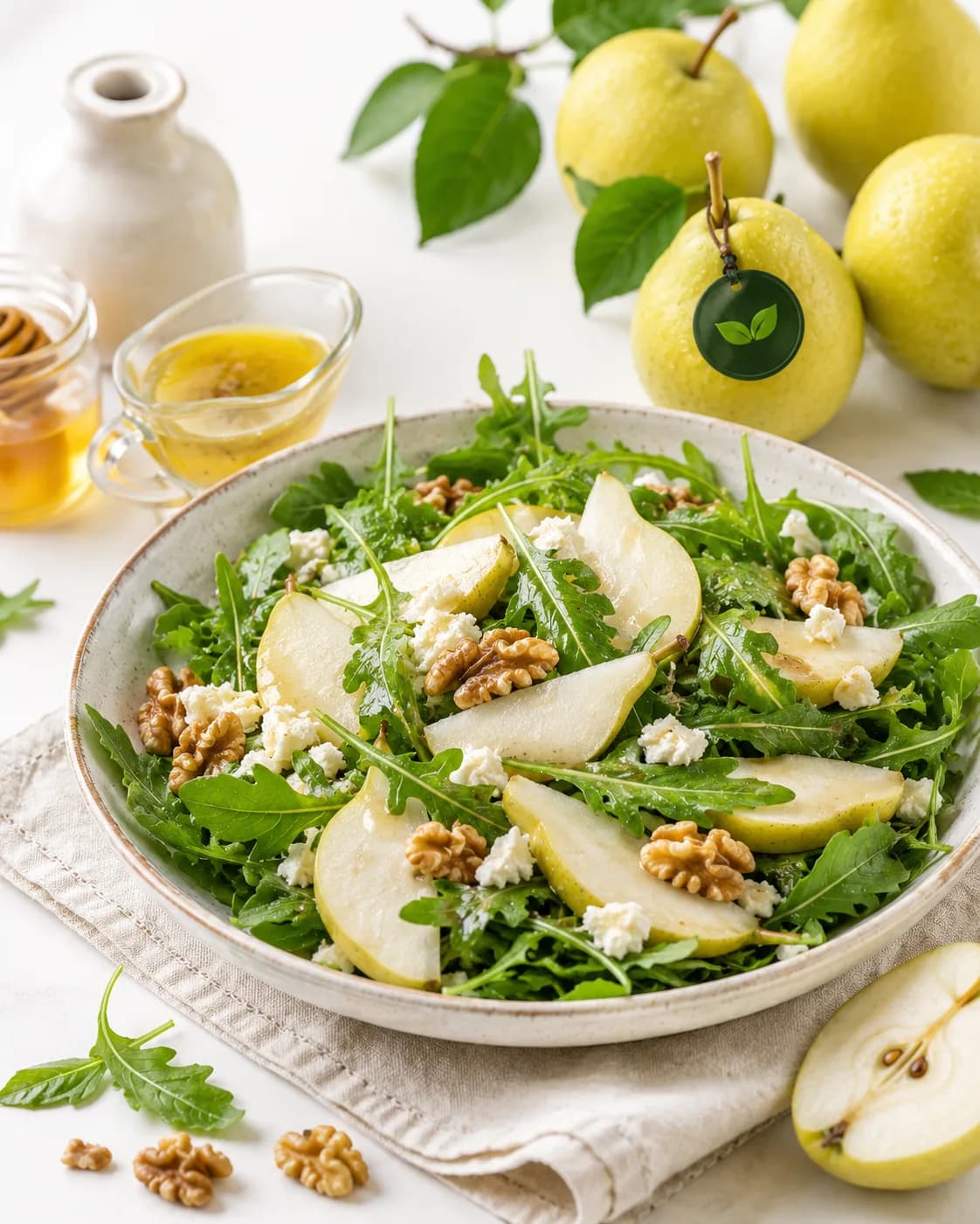 Rokalı, Cevizli ve Akça Armutlu Yaz Salatası