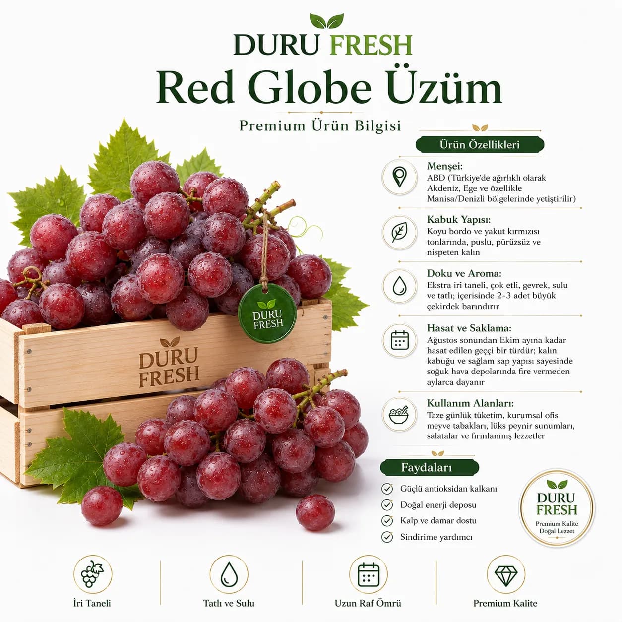 Üzüm Red Globe